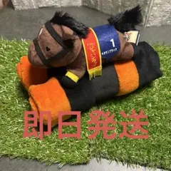 サラブレッドコレクション ぬいぐるみ付きブランケット3 キタサンブラック