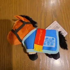 サラブレッドコレクション　馬服マスコットボールチェーン6　リバティアイランド