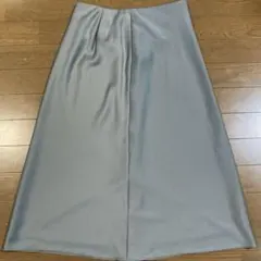 UNIQLO スカート　フレア　M グリーン　緑