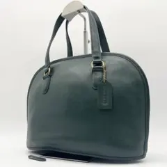 COACH ハンドバッグ トートバッグ レザー グリーン