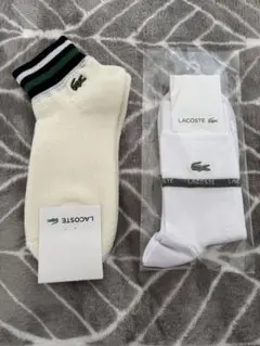 LACOSTE ソックス 2足セット