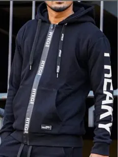 アダムスジャグラー トップス パーカー　フーディー ジップアップ　RTEG