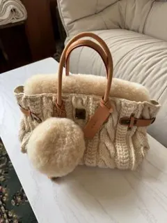 値下げ！クロエもこもこ人気BAG♡Chloeの稀少ムートン素材ダリアバッグ 