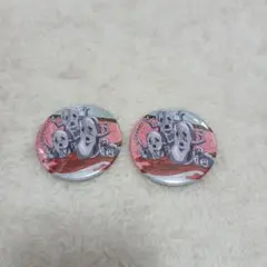 メタリカ　ジョジョの奇妙な冒険　缶バッジ　2点