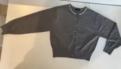 GREEN LABEL RELAXING グレー カーディガン