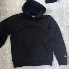 Carhartt ブラック フード付きパーカー M