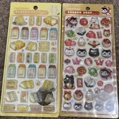 BONBON DROP 立体シール 2シートセット　クーリア