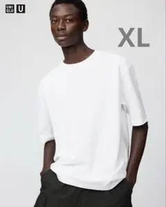 UNIQLO U エアリズムコットンオーバーサイズTシャツ/5分袖