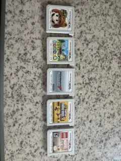 ニンテンドー3DS 5本セットソフトのみ