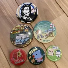 缶バッジ6個セット（僕のヒーローアカデミアなど）
