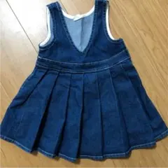 デニムワンピース　moujonjon