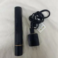 ブラック ストレートヘアアイロン 充電器付き