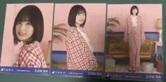橋本奈々未 生写真 3種コンプ 2013 February-Ⅳ チェック柄 - メルカリ