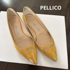 PELLICO ペリーコ エナメル フラットシューズ イエローのサムネイル