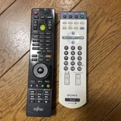 Fujitsu Sony テレビ用リモコン 2点セットのサムネイル