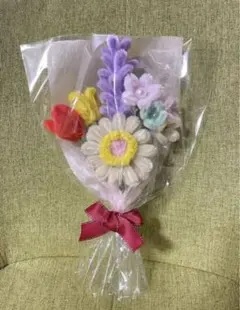 モールフラワー ミニブーケ ガーベラ(イエロー)ver. 枯れないお花