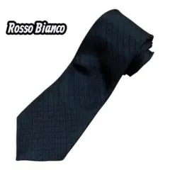 Rosso Bianco 黒ストライプネクタイ