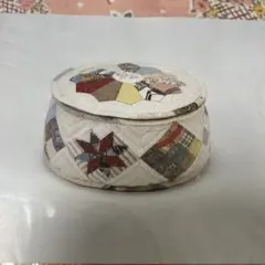 패치 워크 퀼트 라운드 글러브 박스 수제 키트