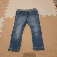BREEZE デニムパンツ 90サイズ ウエストゴム