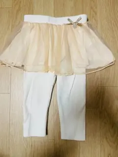 petit main チュチュ付きレギンス