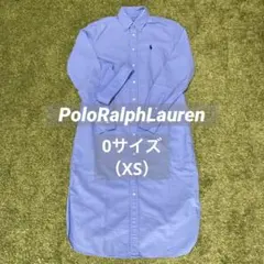 【PoloRalphLauren】オックスフォード長袖シャツワンピース