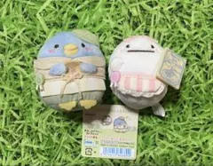 すみっコぐらし展　マルシェ　てのりぬいぐるみセット　おばけ　ぺんぎん