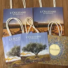 ロクシタン　ショップ袋 5枚セット