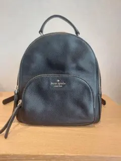 Kate Spade ブラックレザー バックパック
