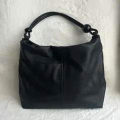 イアパピヨネ　ボールワンハンドルバッグ　ブラック