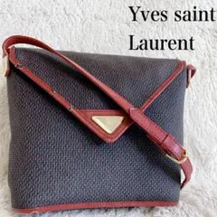 イヴサンローラン カサンドラ PVC 三角ロゴ ショルダーバッグ ポシェット