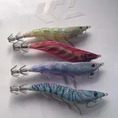 エギ 餌木 パタパタ 廃盤カラーセット レアカラー 廃盤パタパタエギ3.5 3,5号デュエル パタパタエギ残り9本 デュエル