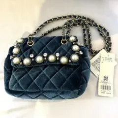 ROSE BUD LL ACCESSORIES ベロアショルダーバッグ新品未使用のサムネイル