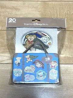 【未使用】東京ディズニーシー　ステッカー20枚　ケース付