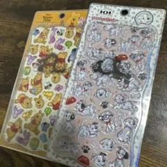 ディズニープチドロップステッカー♡ぷーさん♡101♡プチドロ♡シール