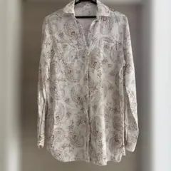 RyuRyu ペイズリーブラウス