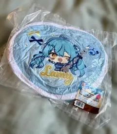 ホロライブ 雪花ラミィ賞 ハートマカロン風クッション