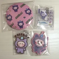 TRUZ CHILLI キーホルダー 缶バッジ