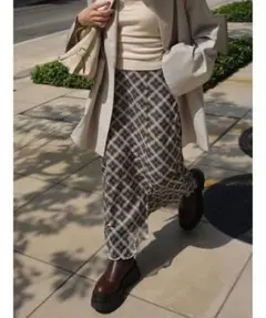 【完売品】jumelle layered style skirt チェック