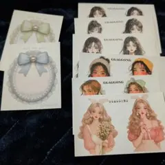 ggaggong様 人物ステッカー 海外作家 コラージュ B