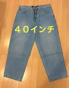 ノーベター　Kno Betta デニム　40インチ 極太　B系 ヒップホップ