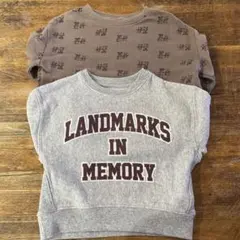 しまむら　トップス2点セット　90cm