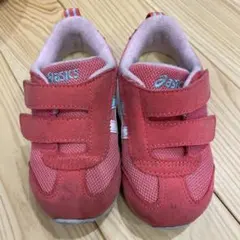 ASICS キッズシューズ ピンク 14.5センチ