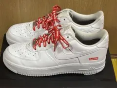 Nike Air Force 1 Supreme ホワイト　28cm 美品