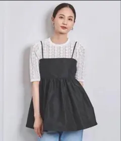 UNITED ARROWS P タフタ キャミソールのサムネイル