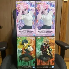 ヒロアカ 緑谷出久 爆豪勝己 トガヒミコ 葉隠透 芦戸三奈 まとめ売り 10体 僕のヒーローアカデミア フィギュア 4点セット 爆豪勝己 葉隠透 芦戸