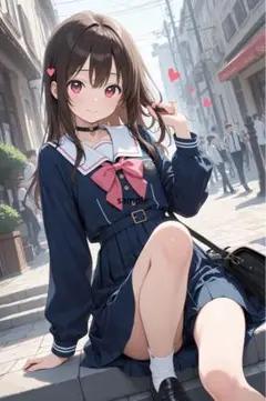 m568 AIイラスト　かわいい　A4ポスター