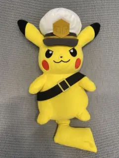 ピカチュウ ぬいぐるみ 帽子付き 約30cm キャプテンピカチュウ ぬいぐるみ 約30cm - メルカリ