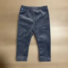 ブルー　コーデュロイパンツ 90/90