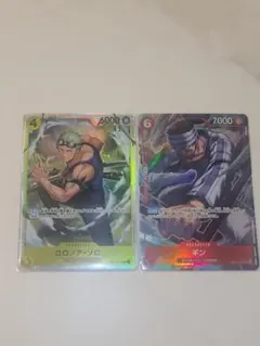 ロロノア・ゾロ & ギン トレーディングカードセット
