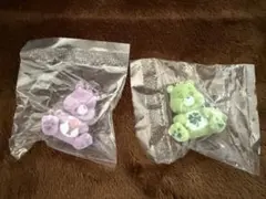 葉っぱ様専用。ケアベア フロッキーフィギュアマスコット